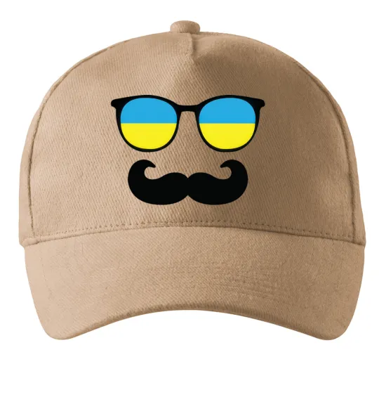 Кепка ОКУЛЯРИ Пісочний фото