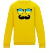 Детский Свитшот ОКУЛЯРИ Солнечно желтый Детский Свитшот ОКУЛЯРИ Солнечно желтый фото