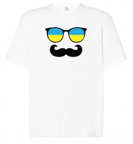 Футболка Оверсайз Україна карта Черный фото