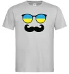 Мужская футболка ОКУЛЯРИ Серый фото
