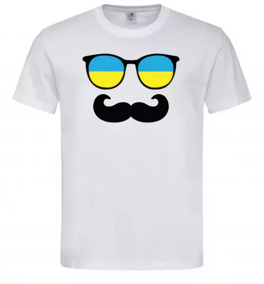 Мужская футболка ОКУЛЯРИ Белый фото