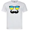 Мужская футболка ОКУЛЯРИ Белый фото