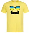 Мужская футболка ОКУЛЯРИ Лимонный фото