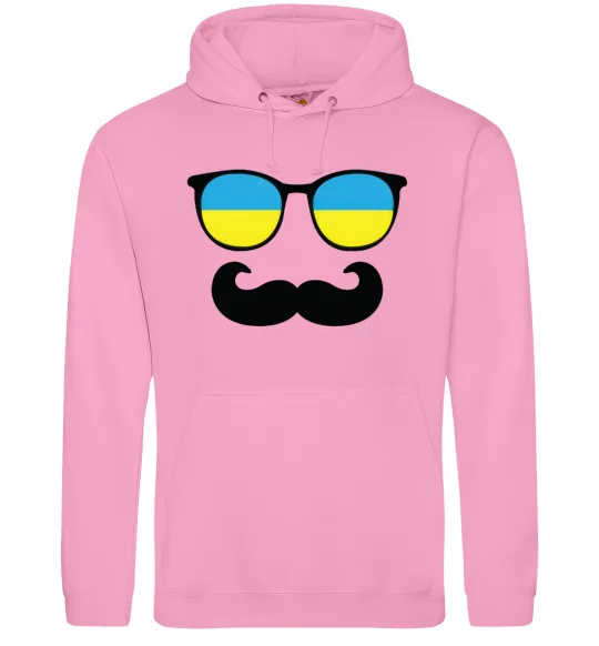 Женская толстовка (худи) ОКУЛЯРИ Розовый фото