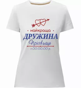 Женская премиум футболка