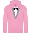 Чоловіча толстовка (худі) Фрак сірий Рожевий фото