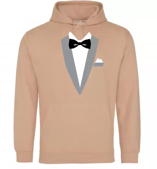 Чоловіча толстовка (худі) Фрак сірий Пісочний фото