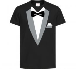 Детская футболка Фрак сірий