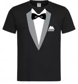 Чоловіча футболка Костюм з метеликом та квіткою Білий фото Чоловіча футболка Костюм з метеликом та квіткою Білий фото