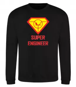 Світшот My heart belongs to a mechanic Чорний фото