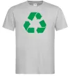 Мужская футболка Recycling picture Серый фото