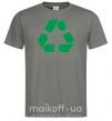 Мужская футболка Recycling picture Графит фото