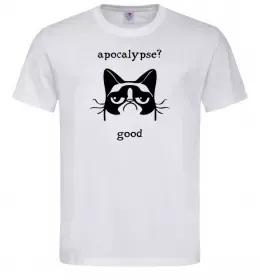 Чоловіча футболка Apocalypse Білий фото