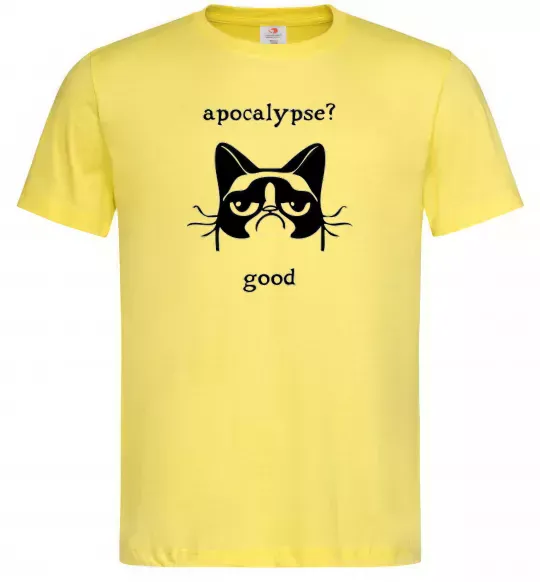 Чоловіча футболка Apocalypse Лимонний фото