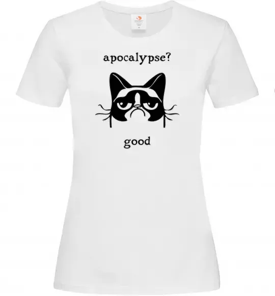 Женская футболка Apocalypse Белый фото