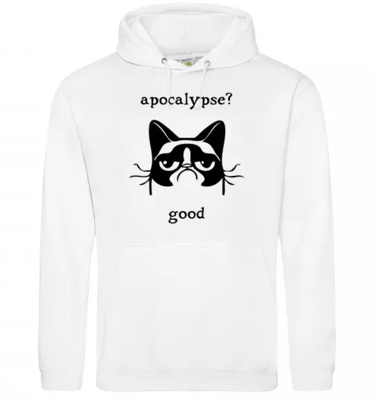 Жіноча толстовка (худі) Apocalypse Білий фото