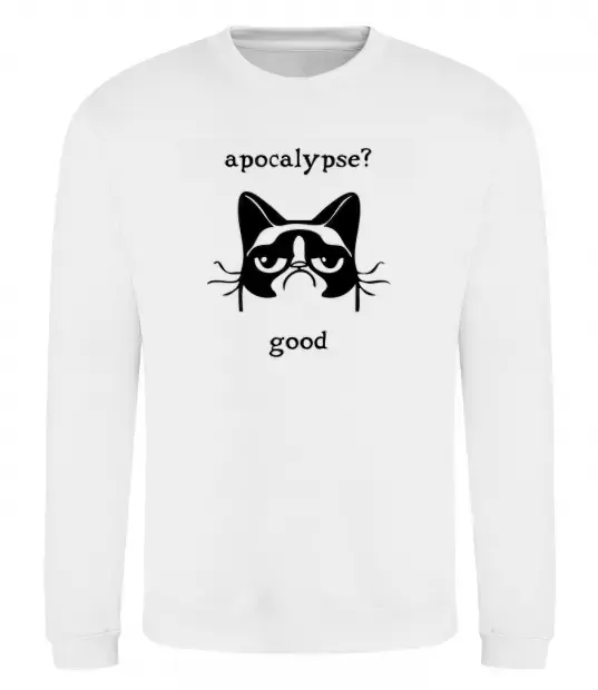 Свитшот Apocalypse Белый фото