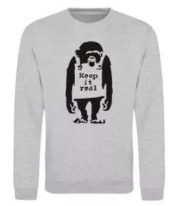 Свитшот Orangutan Черный фото Свитшот Orangutan Черный фото