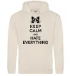 Женская толстовка (худи) Hate everything Таш фото
