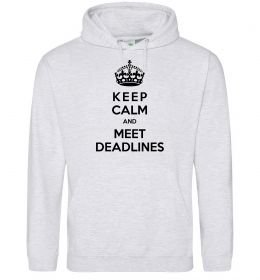 Женская толстовка (худи) Meet deadlines