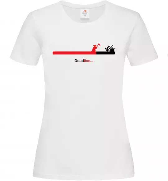 Женская футболка Deadline Белый фото