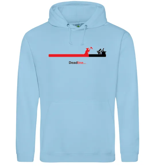 Жіноча толстовка (худі) Deadline Блакитний фото