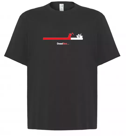 Футболка Оверсайз Deadline Чорний фото