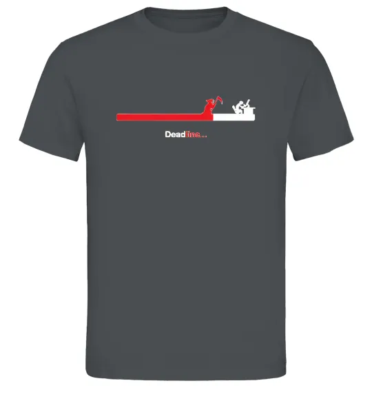 Мужская футболка Deadline Графит фото