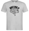 Мужская футболка Just use it Серый Мужская футболка Just use it Серый фото