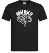 Мужская футболка Just use it Черный Мужская футболка Just use it Черный фото