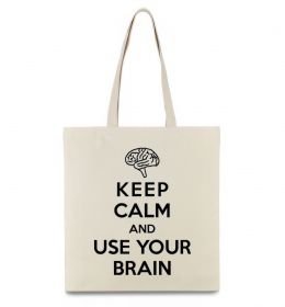 Еко-сумка Keep Calm use your brain