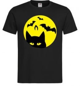Чоловіча футболка Луна_ кот Чоловіча футболка Луна_ кот