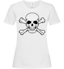 Жіноча футболка Пиратский череп