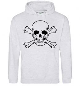 Жіноча толстовка (худі) Пиратский череп