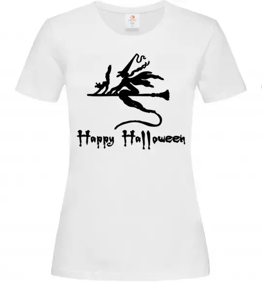 Жіноча футболка Ведьма Білий фото