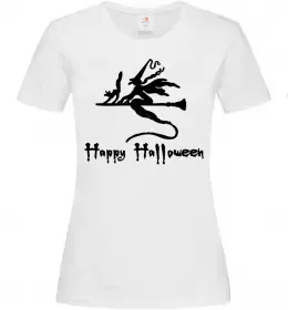 Женская футболка Ведьма Белый фото