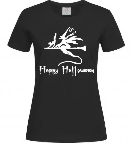 Жіноча футболка Ведьма Чорний фото