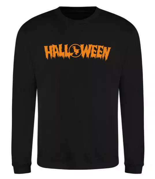 Світшот Halloween Чорний фото