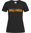 Женская футболка Halloween Черный фото