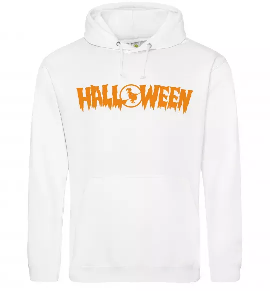 Чоловіча толстовка (худі) Halloween Білий фото