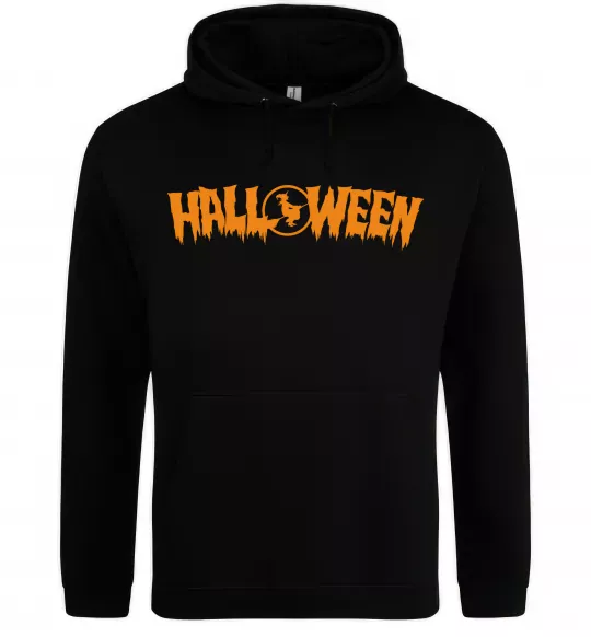 Женская толстовка (худи) Halloween Черный фото