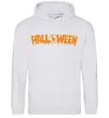 Женская толстовка (худи) Halloween Серый меланж фото