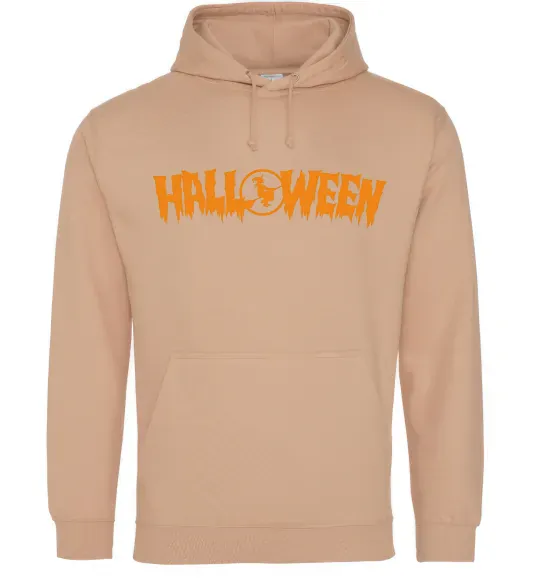 Женская толстовка (худи) Halloween Песочный фото