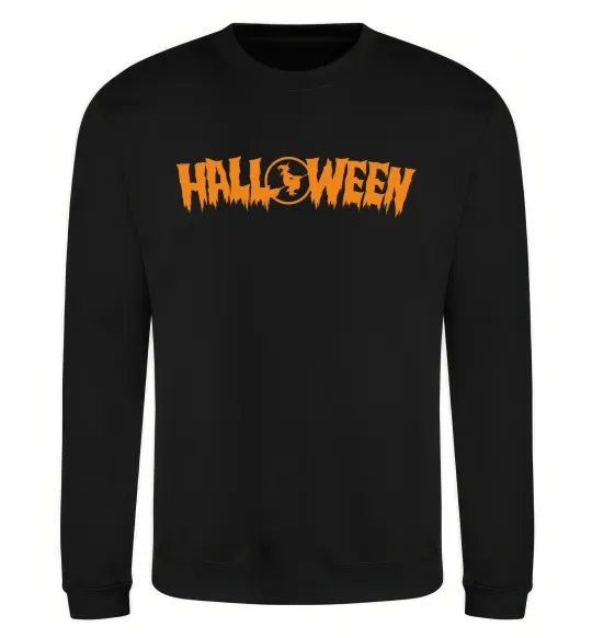 Світшот Halloween Чорний фото