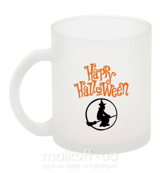 Чашка стеклянная Halloween Ведьма Фроузен фото
