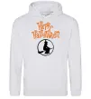 Женская толстовка (худи) Halloween Відьма Серый меланж фото