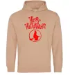 Женская толстовка (худи) Halloween Відьма Песочный фото