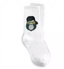 Носки Swag gorilla Белый фото