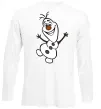 Лонгслив Олаф Белый Лонгслив Олаф Белый фото
