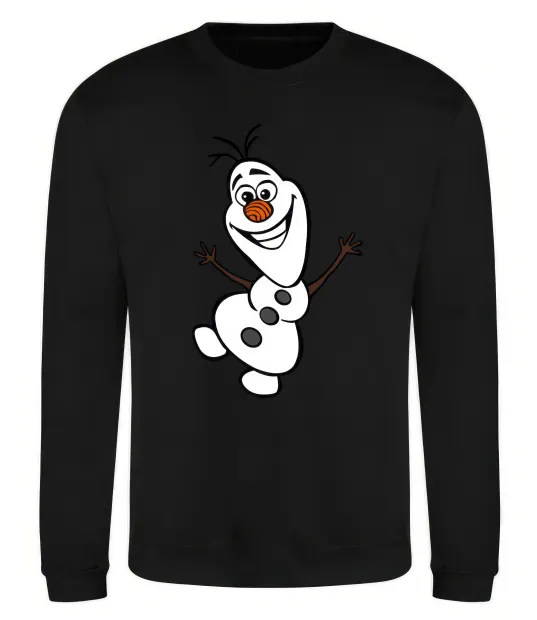 Свитшот Олаф Черный фото